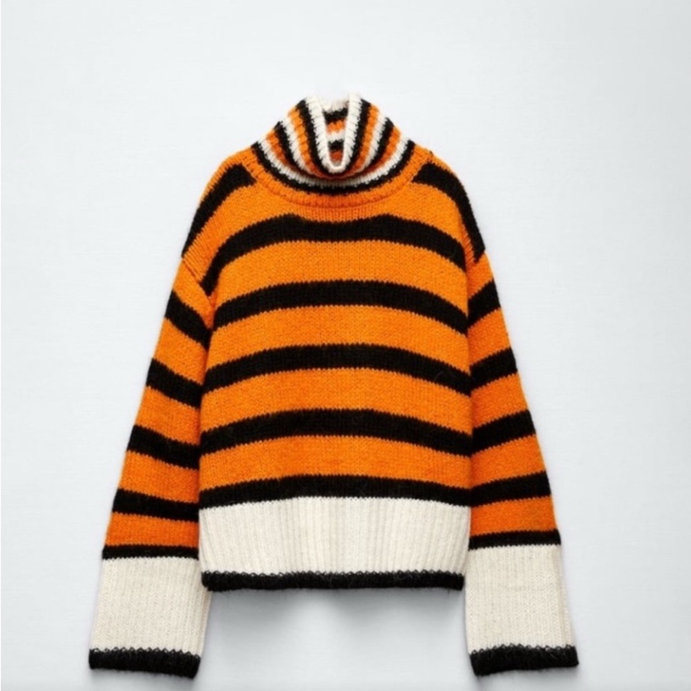 ZARA STRIPED KNIT SWEATER - DIFFICULT TO FIND